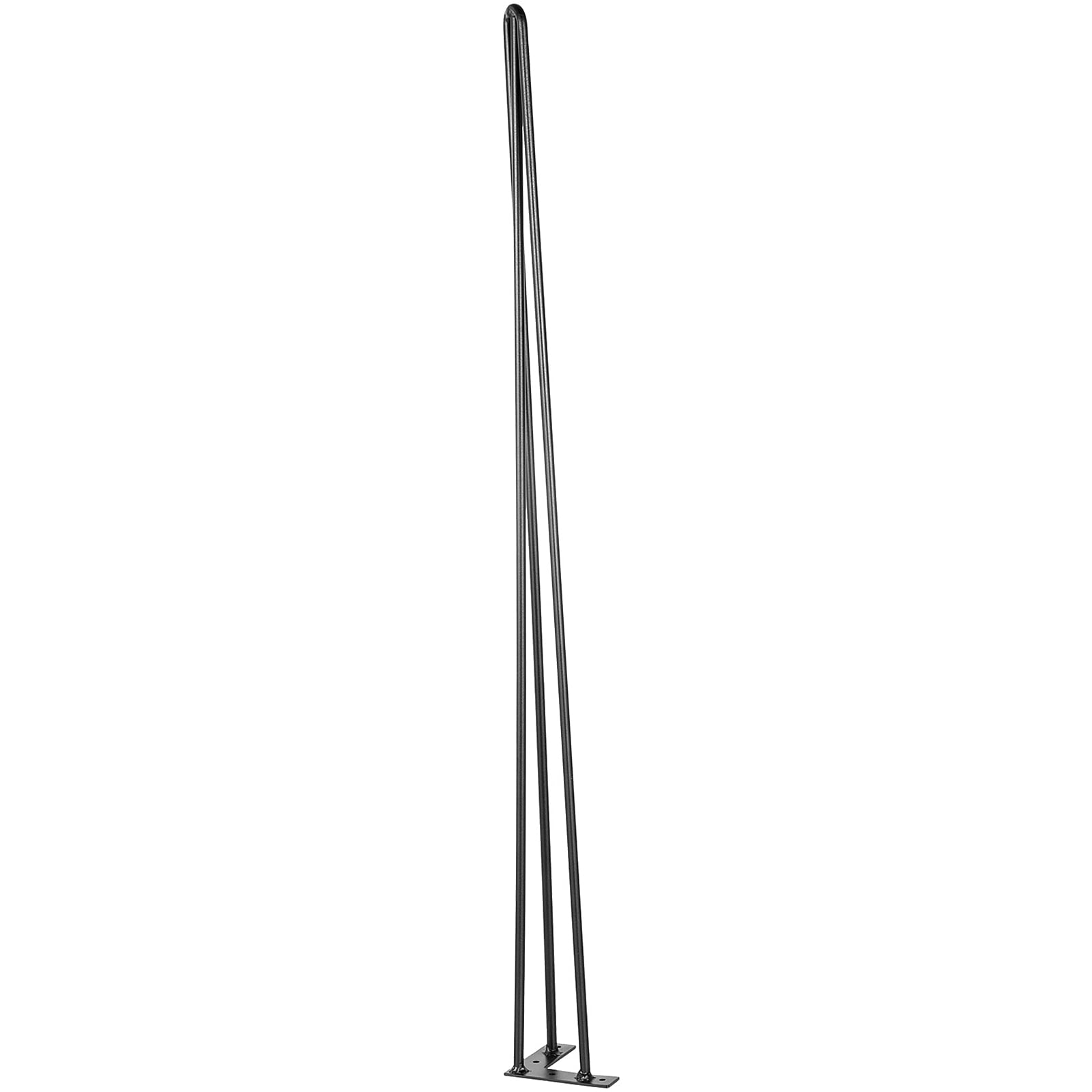 Hairpin Table Legs 36" Black Set Of 4 Desk Legs 880lbs Load Capacity Hairpin Desk Legs 3 Rods For Bench Desk Dining End Table Chairs Carbon Steel DIY Heavy Duty Furniture Legs_maomaolike.com